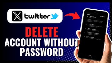How To Delete X (Twitter) Account Without Password 2024!