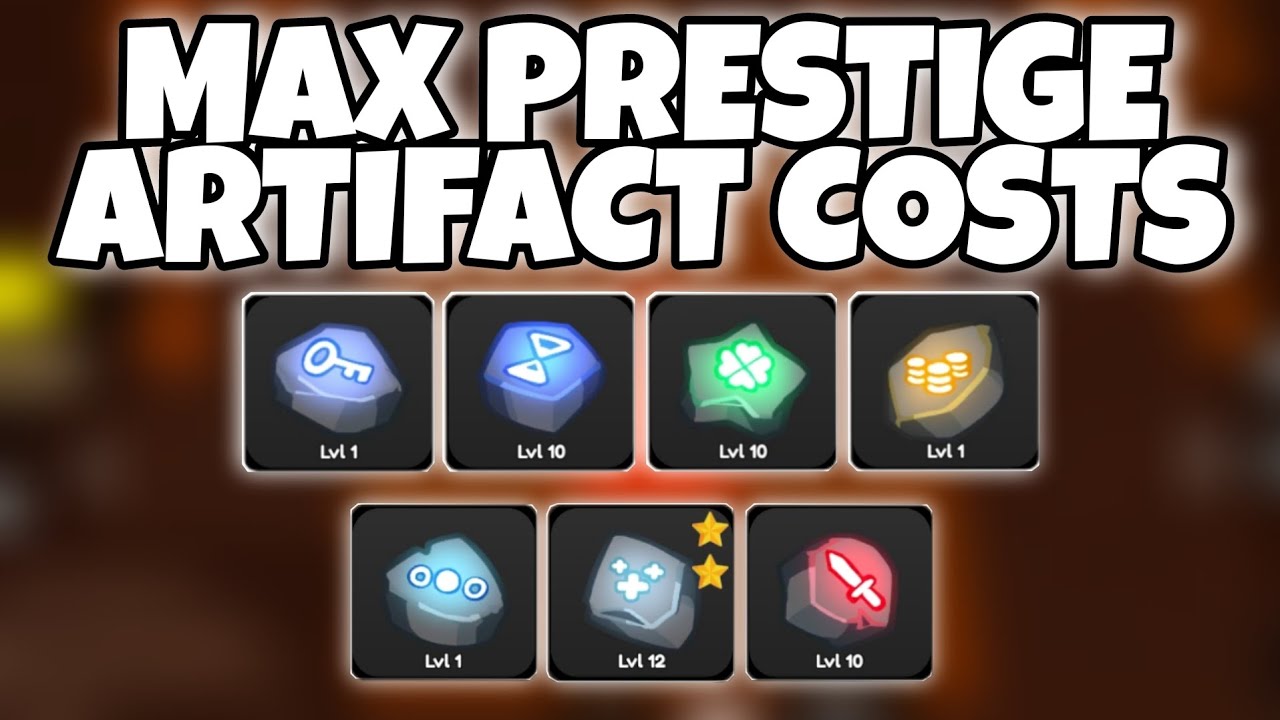 The toal cost to max upgrade each artifact #fyp #roblox #AnimeFighters