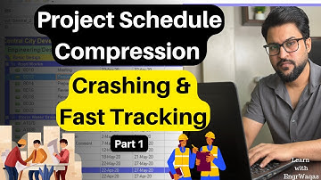 Project Schedule Compression Techniques | Crashing & Fast Tracking in Project Management | Part 1