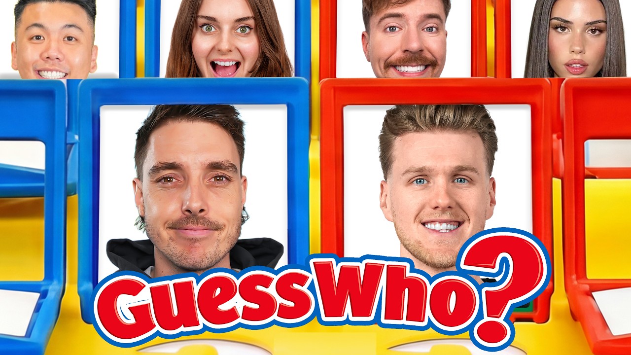 Guess Who, YouTubers Edition!