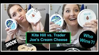 In this video i try the kite hill cream cheese as well trader joe's
cheese. let me know what you think down comments! mmmm