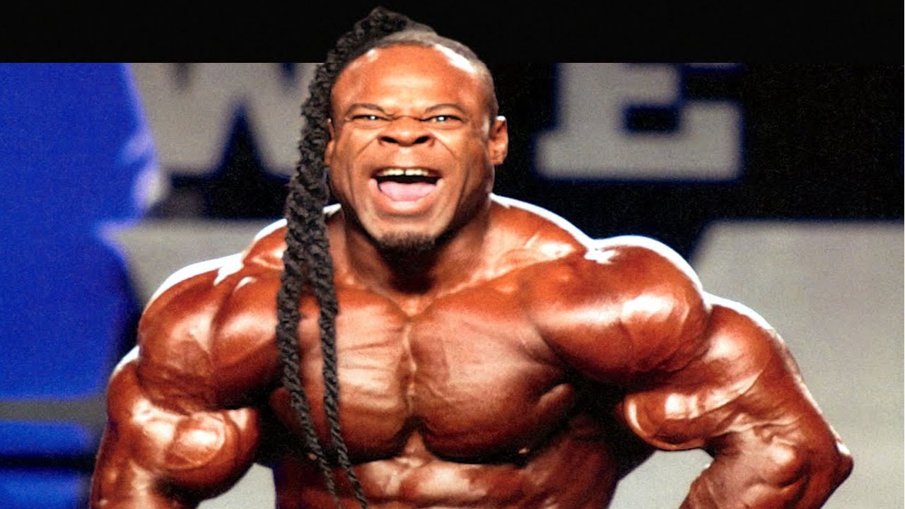 Check out Kai Greene at the 2014 Olympia. 