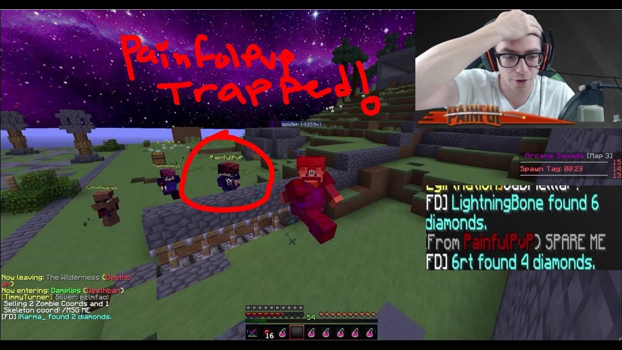 Hcf TRAPPING PAINFULPVP (INSANE TRAP!!!)