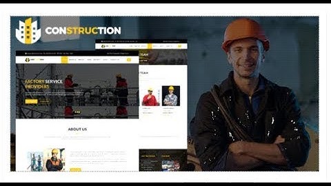 Construction - Factory / Industrial / Construction HTML5  | Themeforest Templates