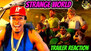 A NEW WORLD! STRANGE WORLD Teaser Trailer Reaction (2022)