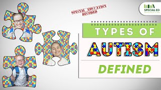 Types Of Autism | Special Education Decoded