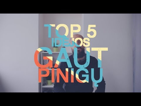 Video: 5 būdai, kaip gyventi be pinigų