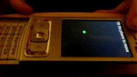 N95 Python Accelerometer: Rolling Ball