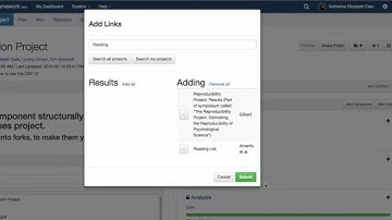 Parts of a Project: Links