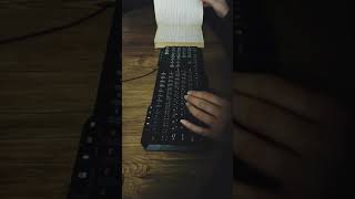 ASMR keyboard typing النوم على صوت الكتابه على لوحة المفاتيح #ASMR #Keyboard #relaxing # #استرخاء