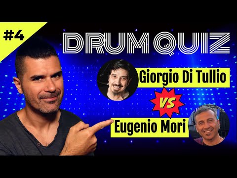 Drum Quiz Ep.4: Giorgio Di Tullio (Fusion Master) VS Eugenio Mori (B.Antonacci - 883 - PFM) #444