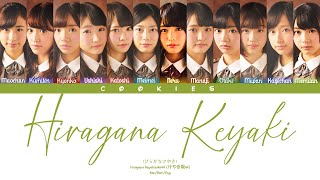 Hiragana Keyakizaka46 (けやき坂46) - Hiragana Keyaki (ひらがなけやき) (Kan/Rom/Eng Color Coded Lyrics)