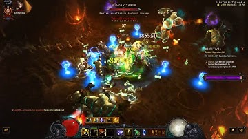 Diablo 3 season 10 patch 2.5 crusader hammerdin build GR87 - 2nd attempt failed
