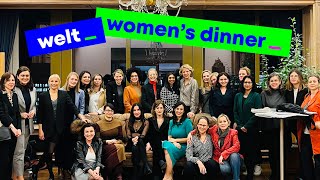 WELT Women&#39;s Dinner: Sheryl Sandberg and Female Thought Leaders on Sexual Violence against Women