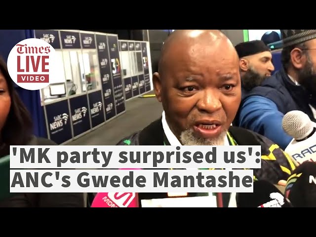 'MK party results surprised us in KZN': Gwede Mantashe on first round of counting class=