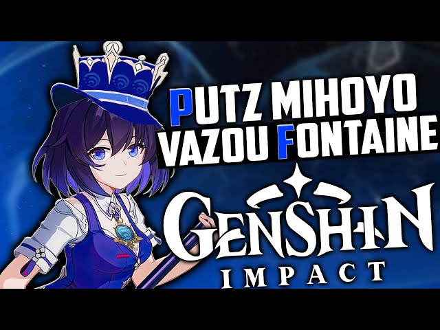 Genshin Impact 4.0: Vazamento revela mapa Fontaine e detalhes de personagens