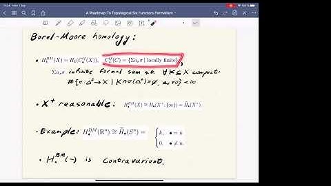 Topological 6-Functor Formalism - Asaf Horev