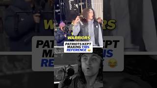 Patriots Kept Referencing The Movie The Warriors
