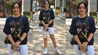 Neha Sharma Spotted Outside Gym In Bandra