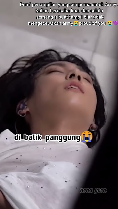 #bts Di depan Panggung VS Di Belakang panggung 😭demi Penampilan sempurna untk #army💜#shorts #vante_v