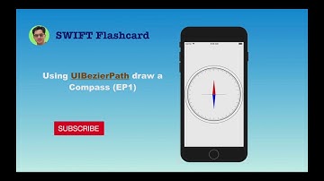 Using UIBezierPath to Draw a Compass