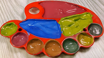 7 Colors Made from Just 3 Primary Colors | Acrylic Color Mixing Tutorial