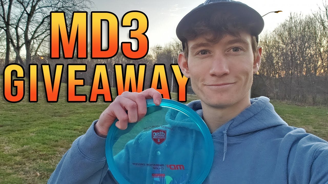 Giving One Of My Subscribers a Discmania MD3 Disc Golf Giveaway YouTube