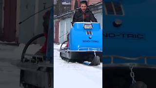 Restoration Old Snowmobile Sno-Tric