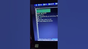 Array operation in c ❤❤❤#coders #turbo  c #code #c #youtube #viral