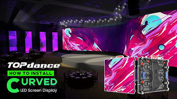 TOP Dance Right-Angle LED Screen Installation Guide | Easy Step-by-Step Tutorial