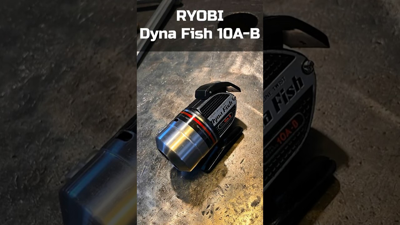スピンキャスト図鑑】RYOBI ダイナフィッシュ10A-B #渓流釣り