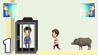 PIN RESCUE PULL THE PIN ALL LEVELS 25 GAMEPLAY WALKTHROUGH PART 1 screenshot 4
