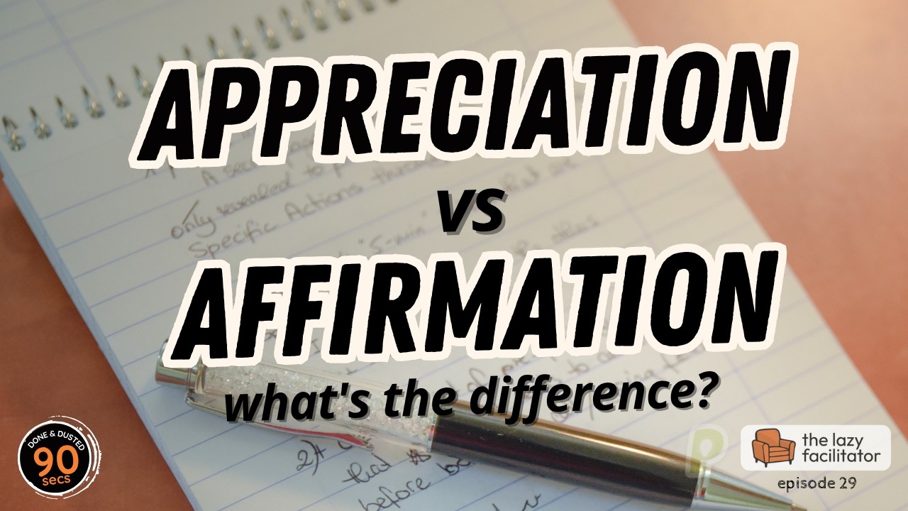 Appreciation v Affirmation - What's the Difference? | playmeo