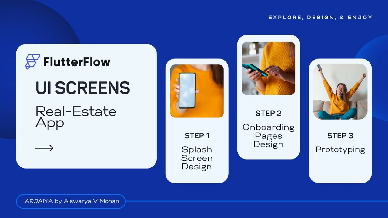 Creating a Mobile Real Estate App UI with FlutterFlow | Splash Screen ...