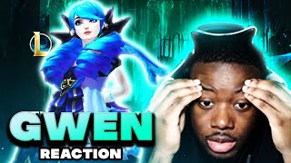 New League Of Legends Champion GWEN (Trailer & Abilities) Reaction | Tactician