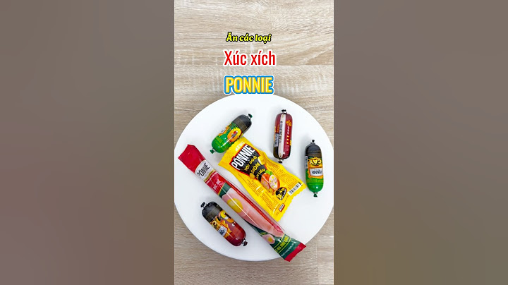 Ăn các loại xúc xích Ponnie #kenghiensnack #shortvideo #anvat #food #youtubeshorts #review
