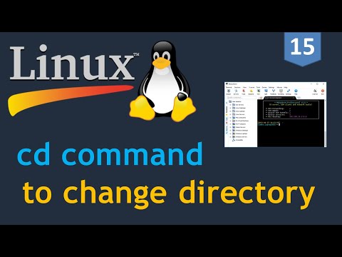 #15 - Linux for DevOps - cd command to change directory | How to change directories on Linux