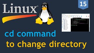 #15 - linux for devops - cd command to change directory | how to change directories on linux