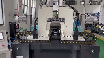 automatic large OD pipe chamfering machine