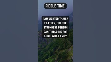 3 Riddles to Tickle Your Brain! 😄