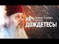 НE ДОЖДЁТЕСЬ! Владимир Головин о расколе