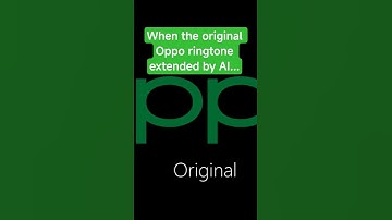 When the original Oppo ringtone extended by AI.... #music #smartphone #oppoband #shorts
