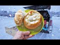 Cooking Clam Chowder Out of My Truck (camping meal)