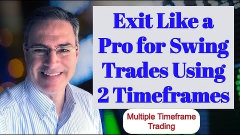 Simple Exit Strategy for Swing Trades Using 2 Timeframes