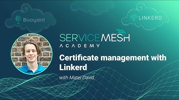 Certificate management with Linkerd