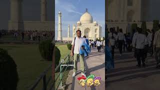 #tajmahal #travel #song #couple #tourist #love #photography #nature #touristplace #agra #jodha #mumt