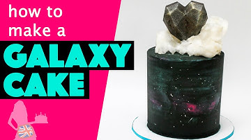 How to Make a Galaxy Cake