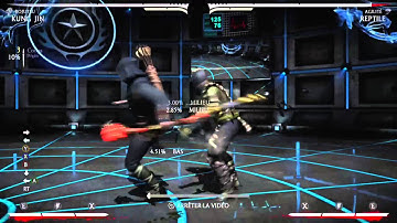 MKX Kung Jin Combo 39% (Bojutsu) Midscreen