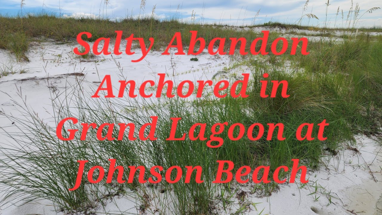 Salty Quicky #351 | Anchored at Johnson Beach FL in my Island Packet 320