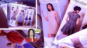 I Bought Sewing Patterns For The First Time Ever! (Vogue Patterns Haul)